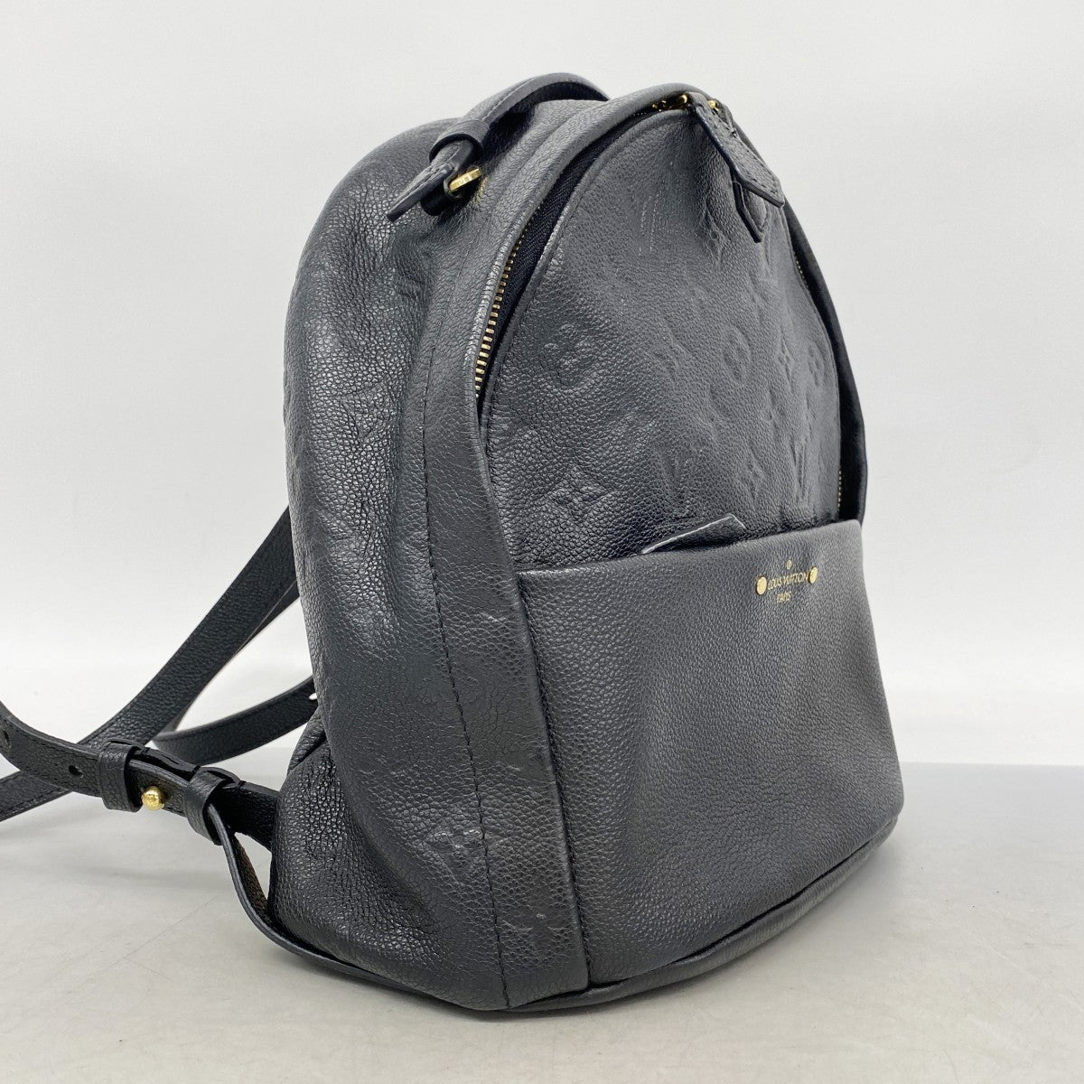【6gd4396-k】ルイヴィトン リュック・デイパック モノグラム・アンプラント ソルボンヌ M44016 ノワール【中古】レディース