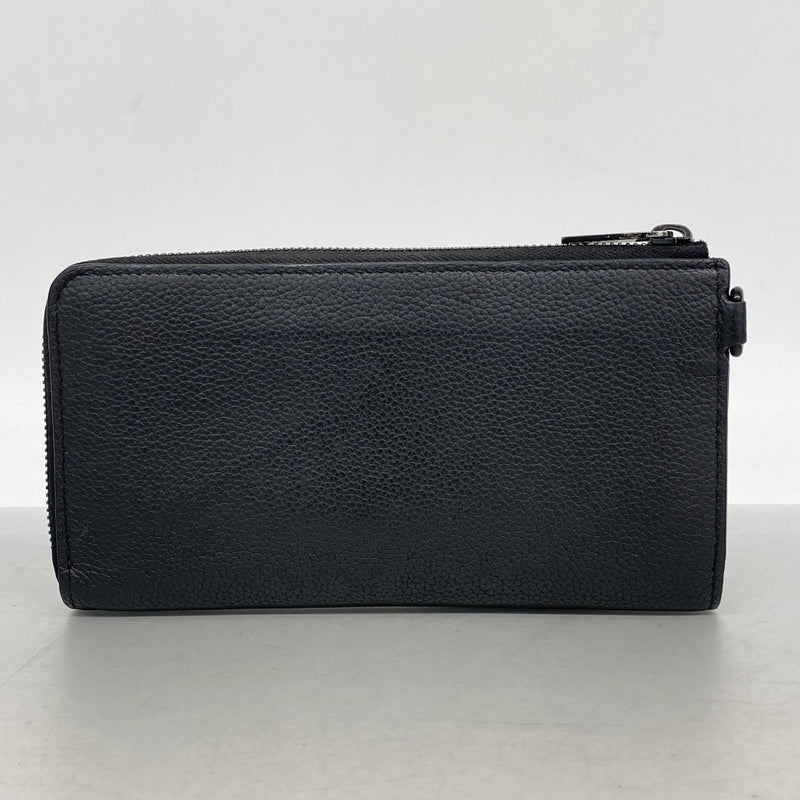【6gd4397-k】ルイヴィトン 長財布 LVアエログラム ジッピーウォレット M69831 ブラック【中古】メンズ