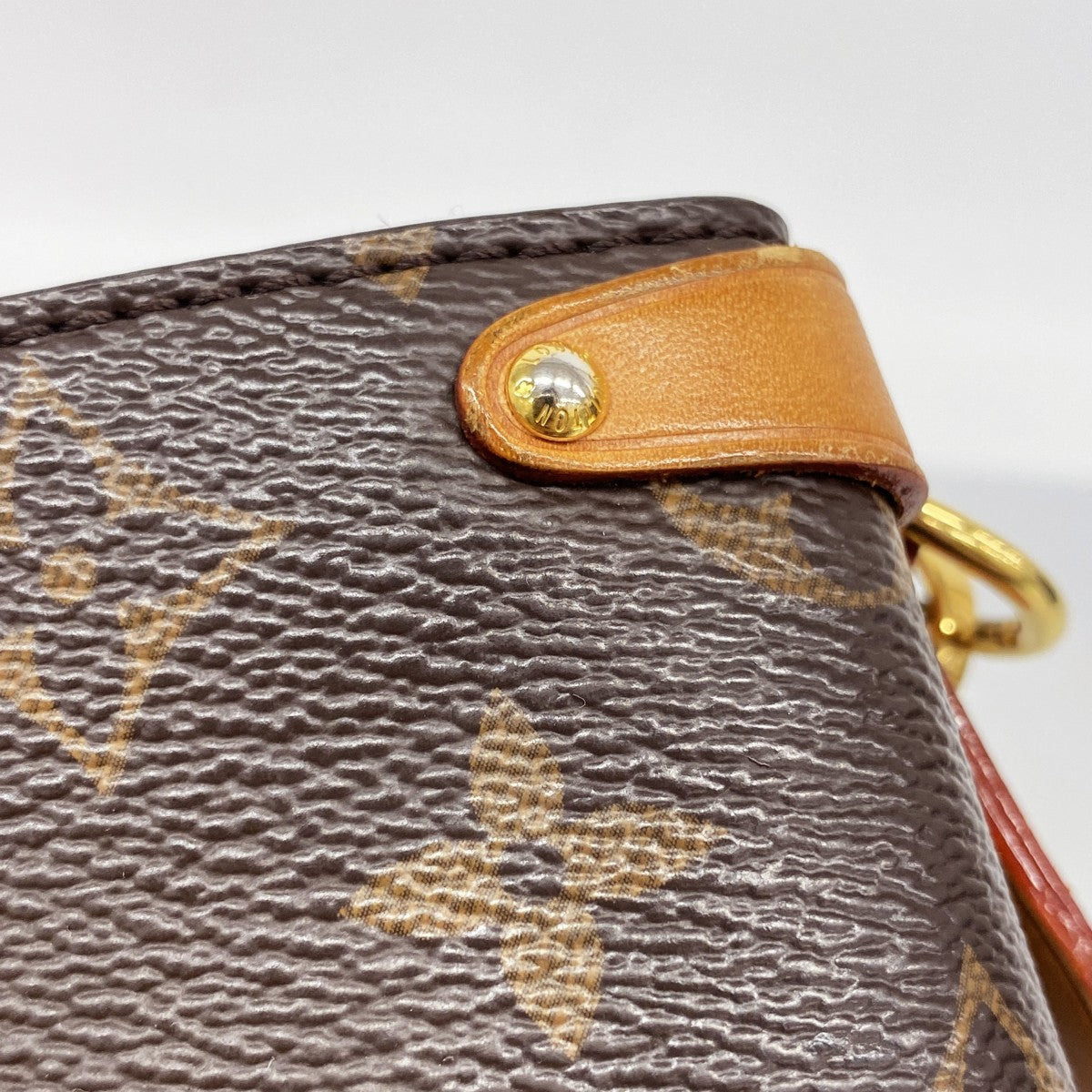 【6gd4401-k】ルイヴィトン ハンドバッグ モノグラム スフロBB M44815 ブラウン 2wayバッグ【中古】レディース