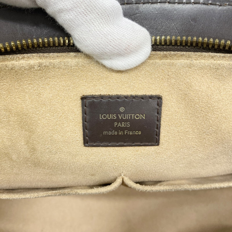 【6gd4404-k】ルイヴィトン ハンドバッグ ダミエ ケンジントンボーリング N41505 エベヌ 2wayバッグ【中古】レディース