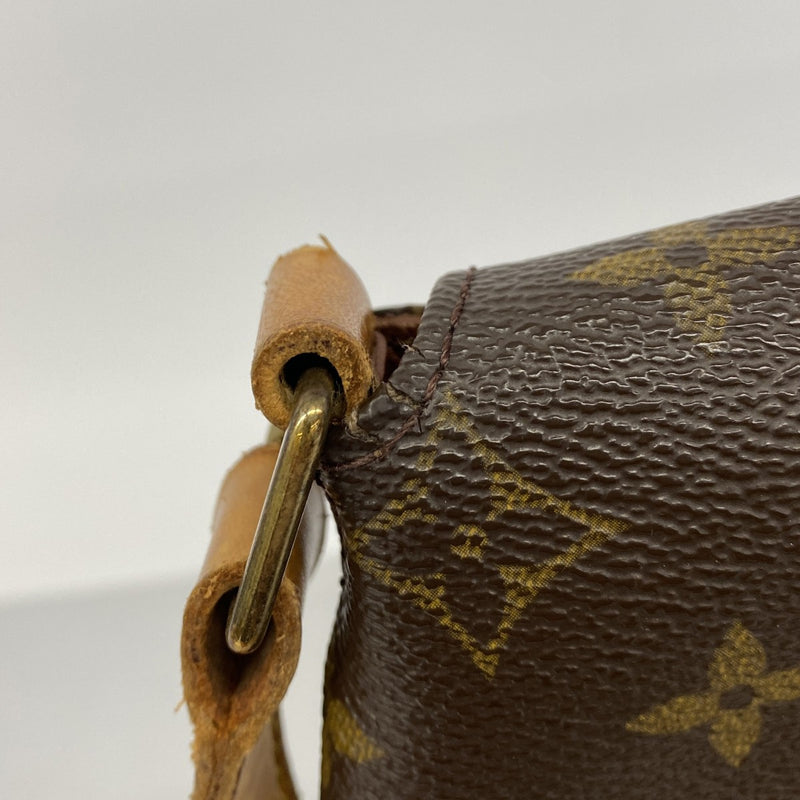 【6gd4410】ルイヴィトン ショルダーバッグ モノグラム ミュゼット M51256 ブラウン【中古】レディース