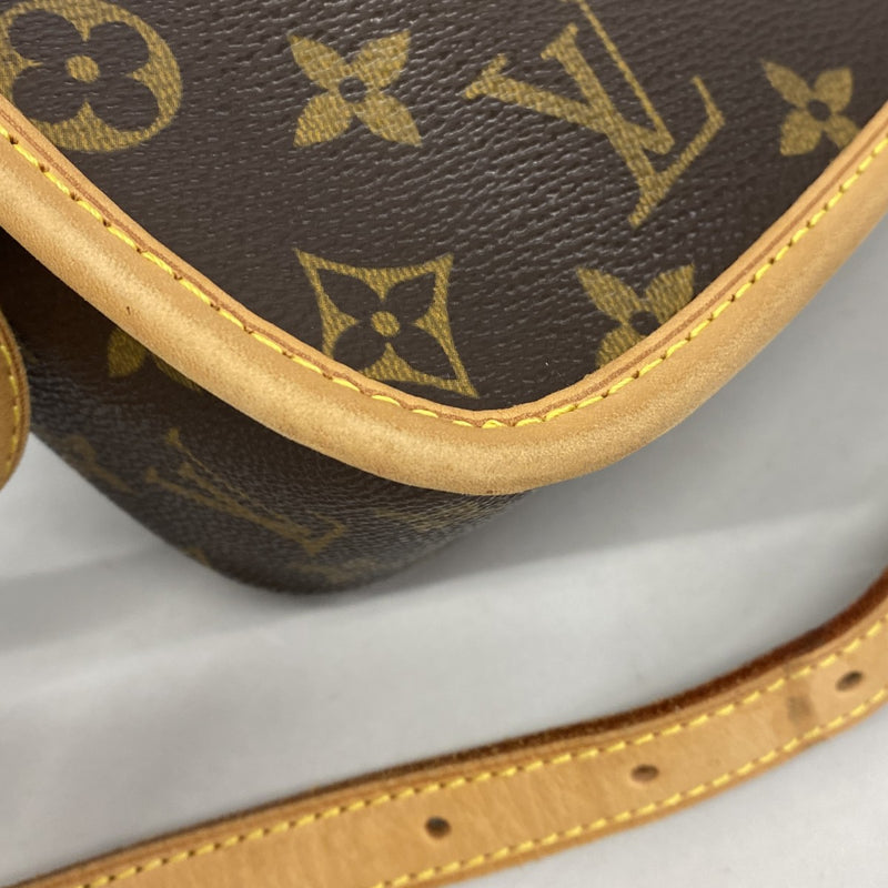 【6gd4413】ルイヴィトン ショルダーバッグ モノグラム ソローニュ M42250 ブラウン【中古】レディース