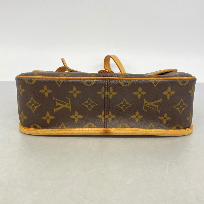 【6gd4413】ルイヴィトン ショルダーバッグ モノグラム ソローニュ M42250 ブラウン【中古】レディース