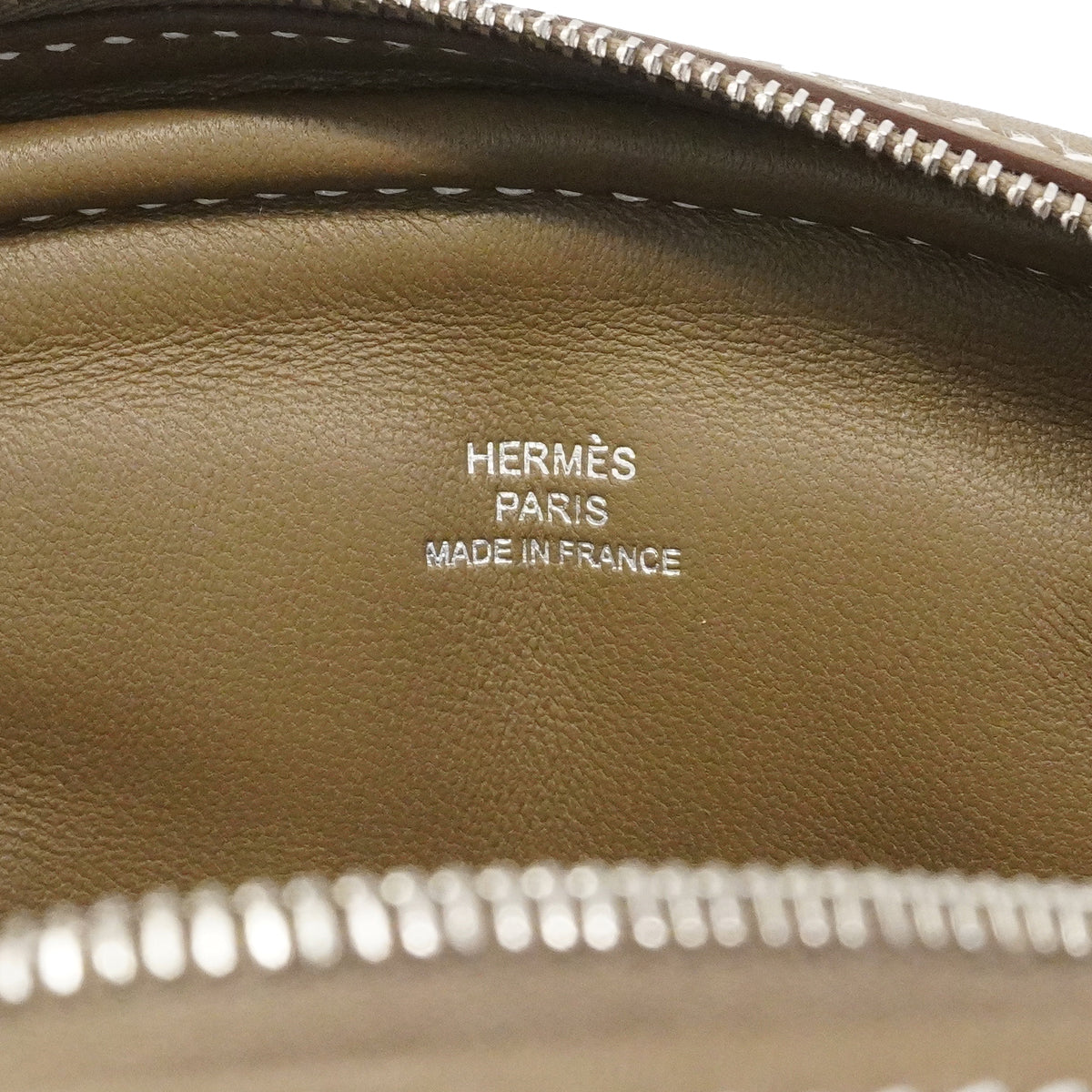 【6gd4417-e】エルメス ショルダーバッグ インザループ スイフト エトゥープ シルバー金具 Z刻印【中古】レディース