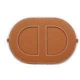 【6gd4432】エルメス ハンドバッグ インザループ23 トワルアッシュ スイフト ゴールド ゴールド金具 W刻印【中古】レディース