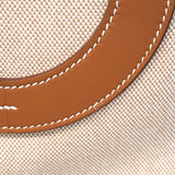 【6gd4432】エルメス ハンドバッグ インザループ23 トワルアッシュ スイフト ゴールド ゴールド金具 W刻印【中古】レディース