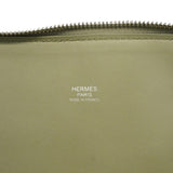 【6gd4433】エルメス ハンドバッグ ボリード35 トリヨンクレマンス セージ シルバー金具 A刻印 2wayバッグ【中古】レディース