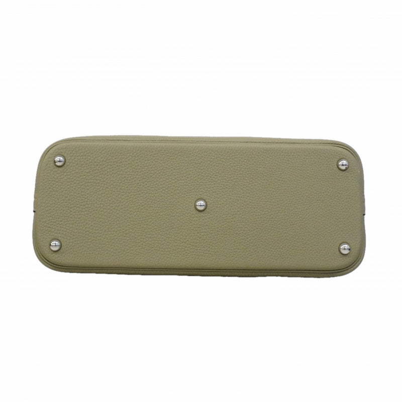 【6gd4433】エルメス ハンドバッグ ボリード35 トリヨンクレマンス セージ シルバー金具 A刻印 2wayバッグ【中古】レディース