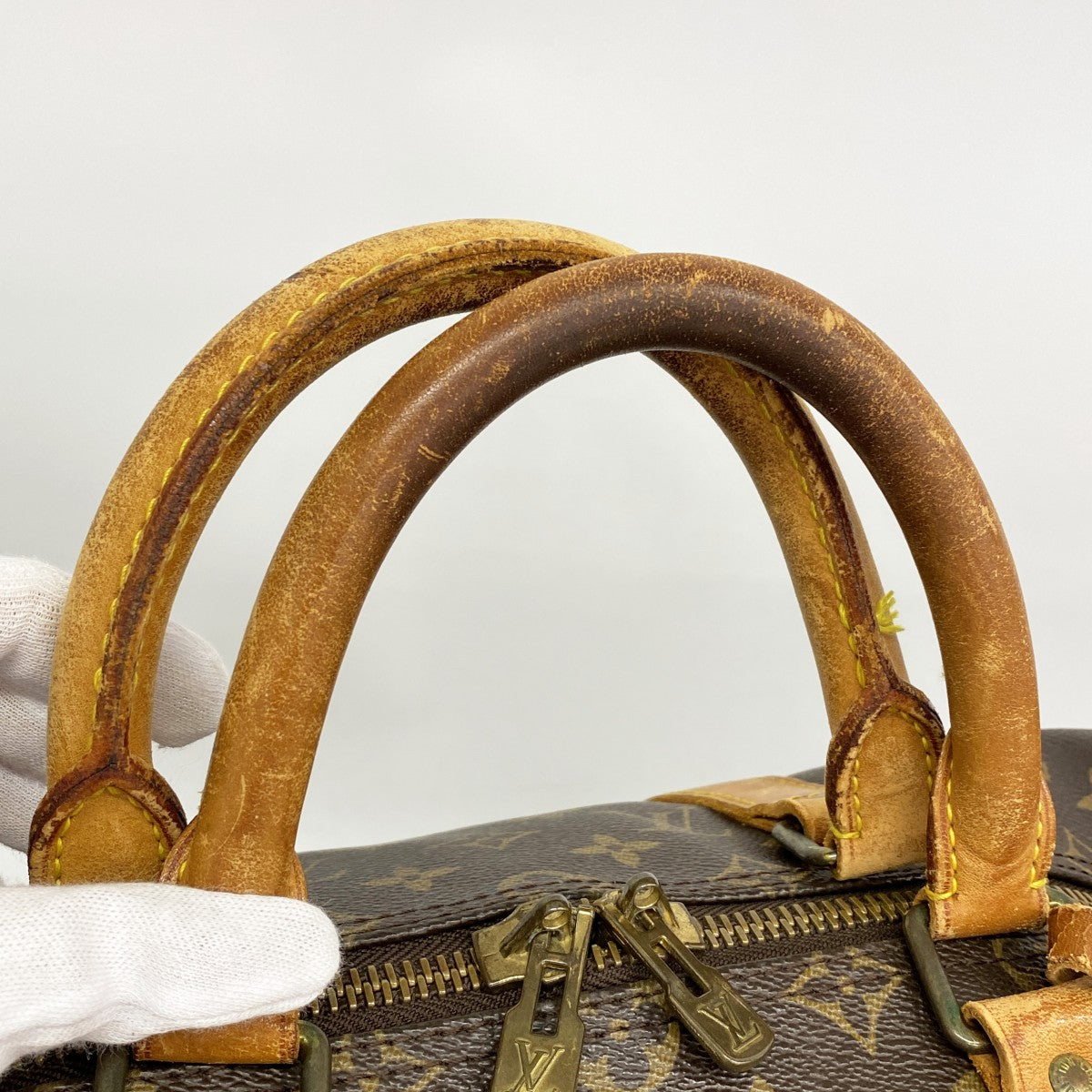 【6gd4436】ルイヴィトン ボストンバッグ モノグラム キーポルバンドリエール50 M41416 ブラウン【中古】メンズ レディース ユニセックス