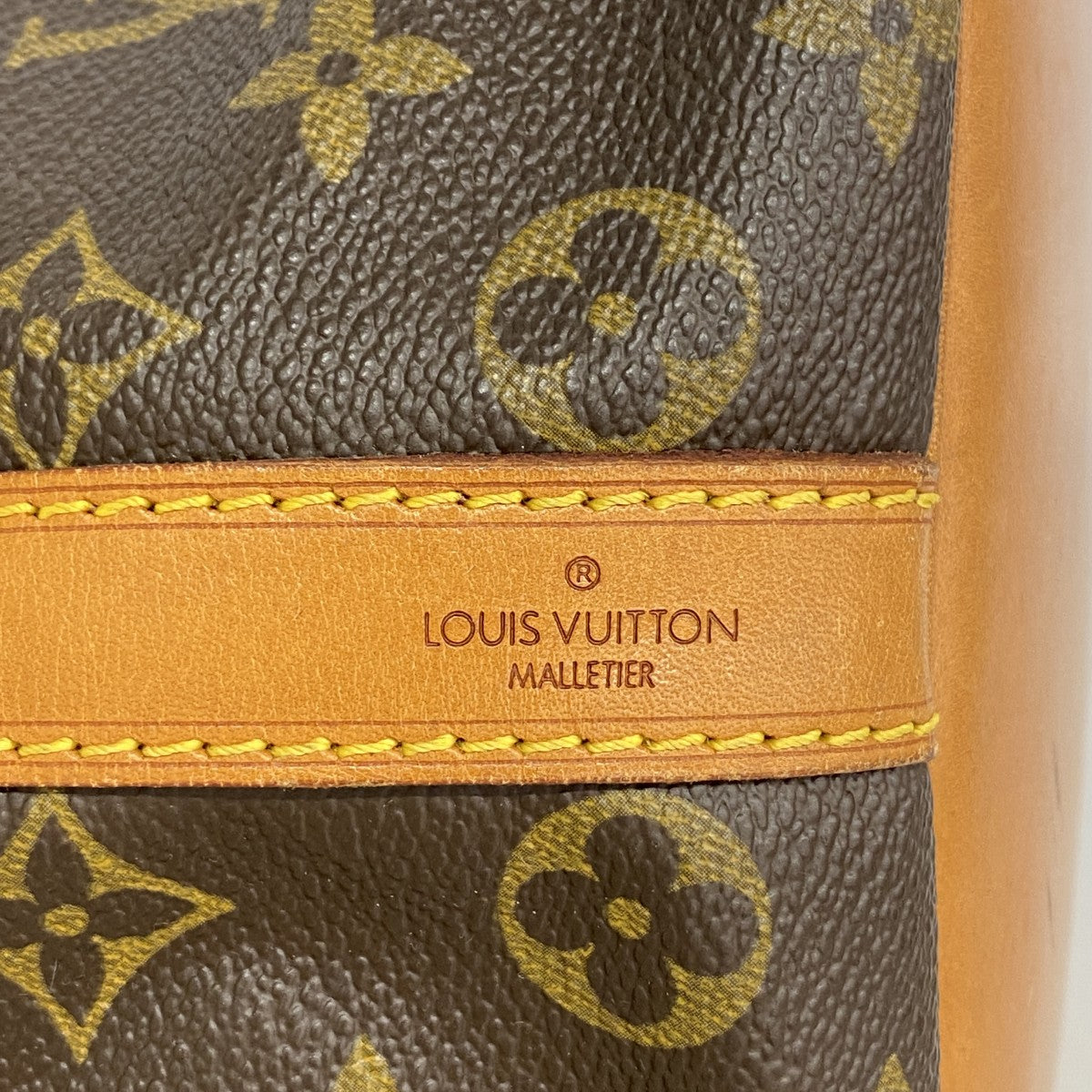 【6gd4438】ルイヴィトン ショルダーバッグ モノグラム プチノエ M42226 ブラウン【中古】レディース
