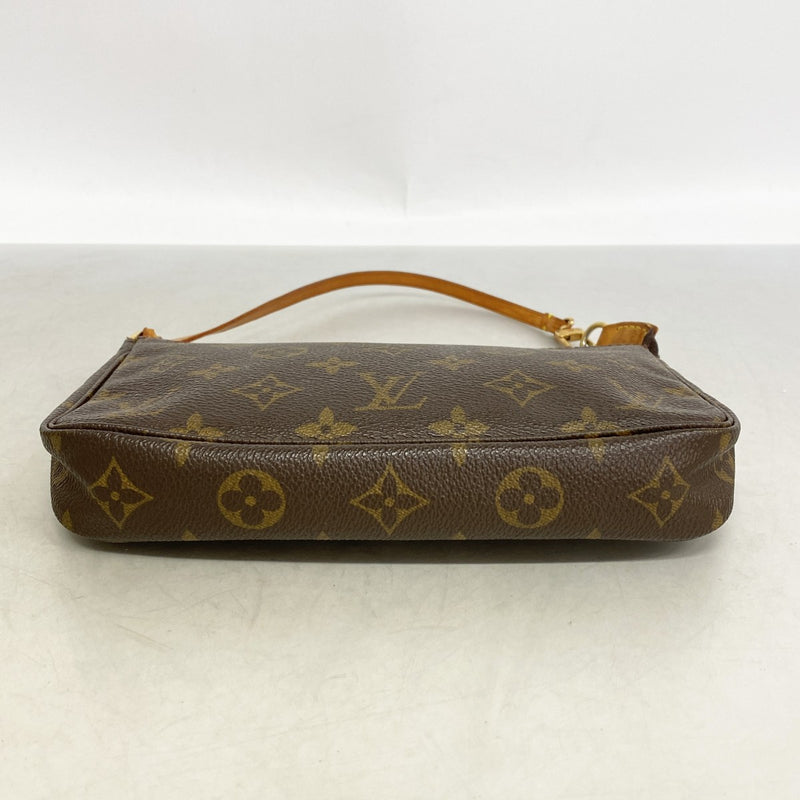 【6gd4441】ルイヴィトン ポーチ モノグラム ポシェットアクセソワール M51980 ブラウン【中古】レディース
