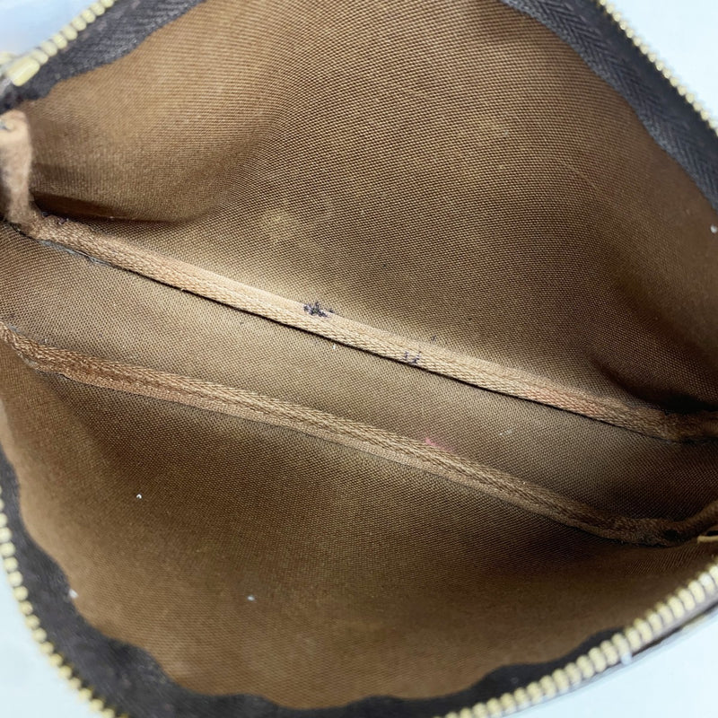 【6gd4442】ルイヴィトン ポーチ モノグラム ポシェットアクセソワール M51980 ブラウン【中古】レディース