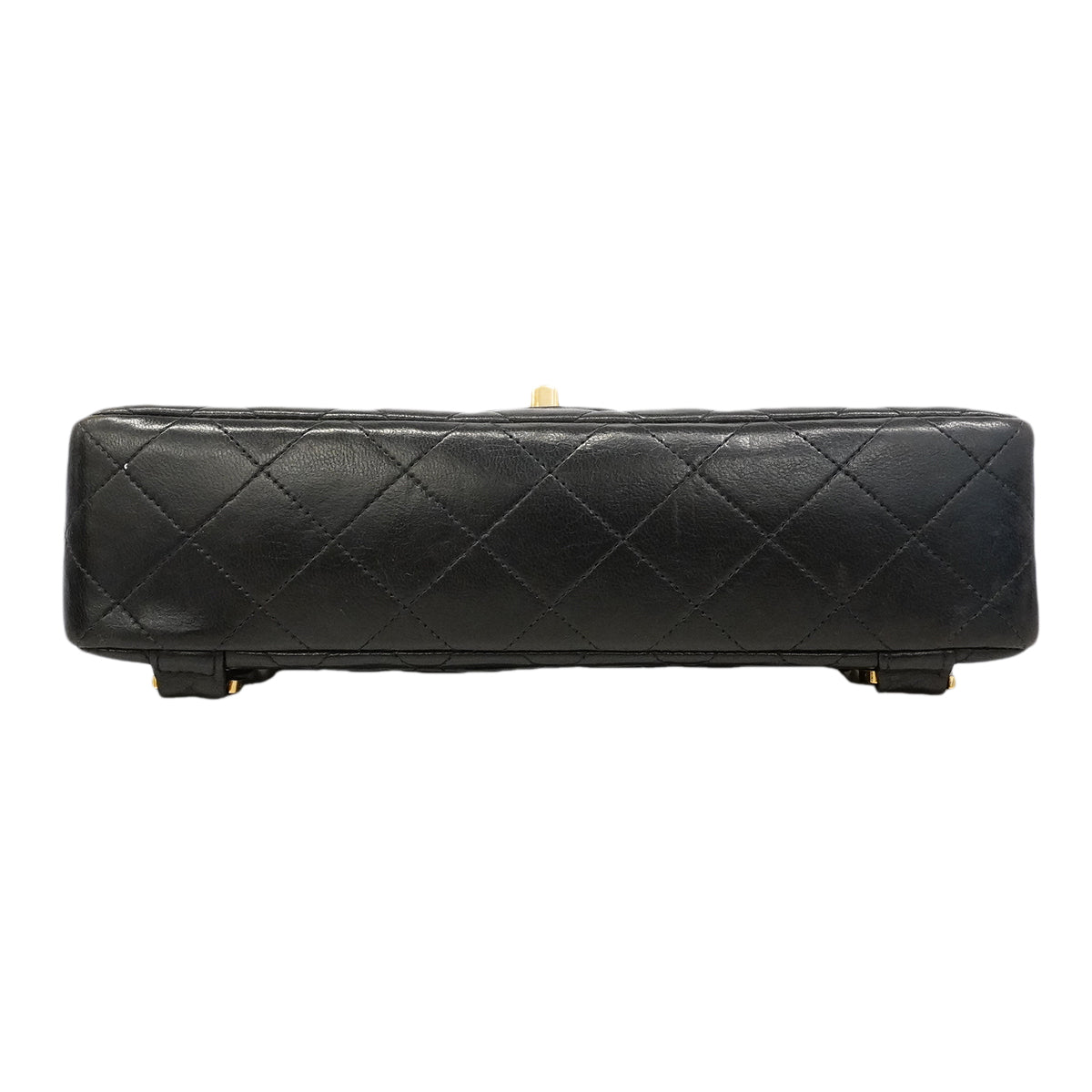 【6gd4446】シャネル リュック・デイパック マトラッセ ラムスキン ブラック ゴールド金具【中古】レディース