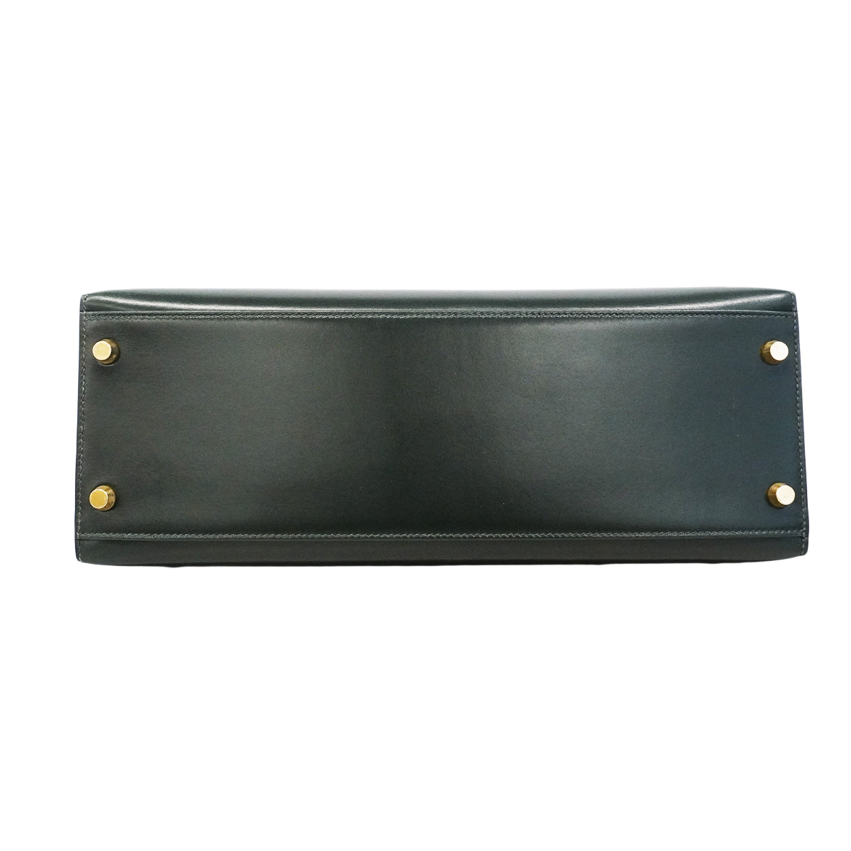【6gd4449】エルメス ハンドバッグ ケリー32 ボックスカーフ ヴェール ゴールド金具 □D刻印 2wayバッグ【中古】レディース