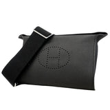 【6gd4450】エルメス ショルダーバッグ ヴィドポッシュ トゴ ブラック シルバー金具 W刻印【中古】レディース