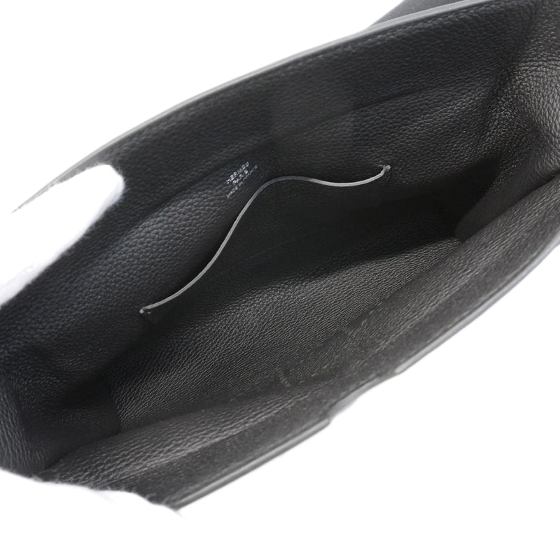 【6gd4450】エルメス ショルダーバッグ ヴィドポッシュ トゴ ブラック シルバー金具 W刻印【中古】レディース