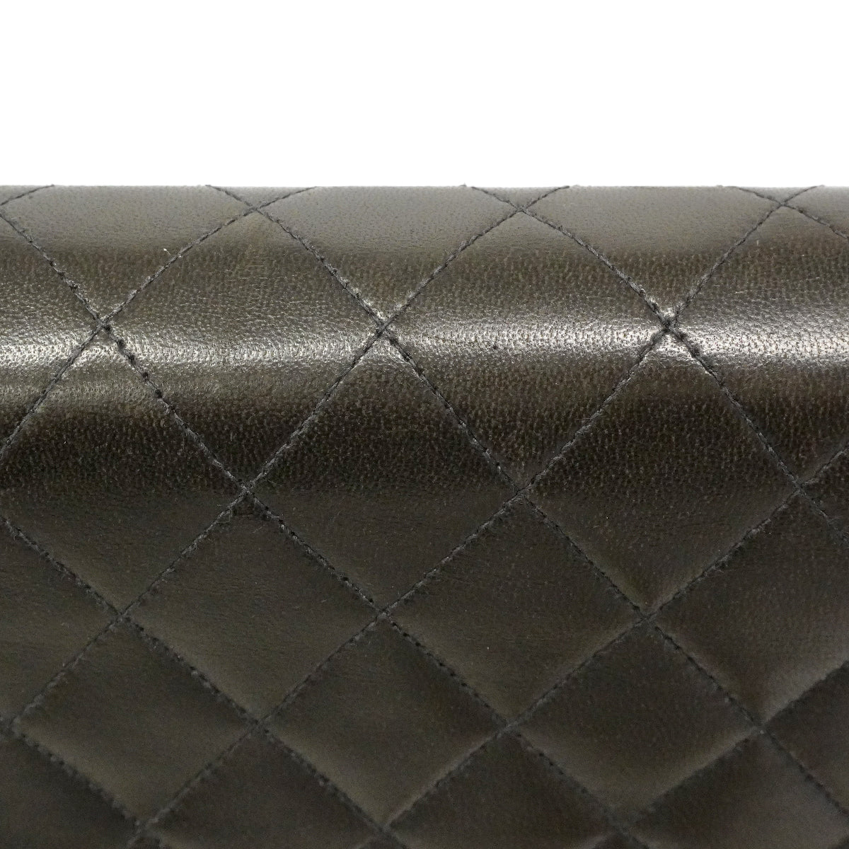 【6gd4458-k】シャネル ショルダーバッグ マトラッセ チェーンショルダー ラムスキン ブラック ゴールド金具【中古】レディース