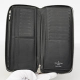 【6gd4464-k】ルイヴィトン 長財布 ダミエ・グラフィット ジッピーウォレットヴェルティカル N63095 グレー ブラック【中古】メンズ