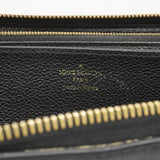 【6gd4465-k】ルイヴィトン 長財布 モノグラム・アンプラント ジッピーウォレット M61864 ノワール【中古】レディース