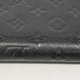 【6gd4465-k】ルイヴィトン 長財布 モノグラム・アンプラント ジッピーウォレット M61864 ノワール【中古】レディース
