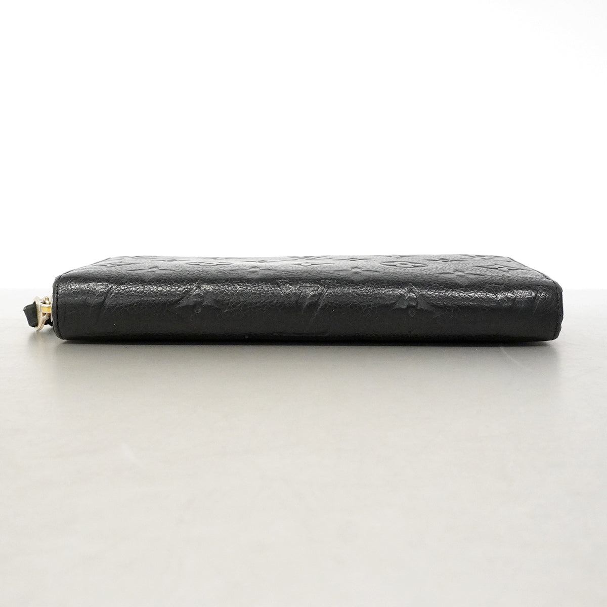 【6gd4465-k】ルイヴィトン 長財布 モノグラム・アンプラント ジッピーウォレット M61864 ノワール【中古】レディース