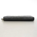 【6gd4465-k】ルイヴィトン 長財布 モノグラム・アンプラント ジッピーウォレット M61864 ノワール【中古】レディース