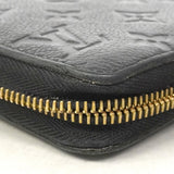 【6gd4465-k】ルイヴィトン 長財布 モノグラム・アンプラント ジッピーウォレット M61864 ノワール【中古】レディース