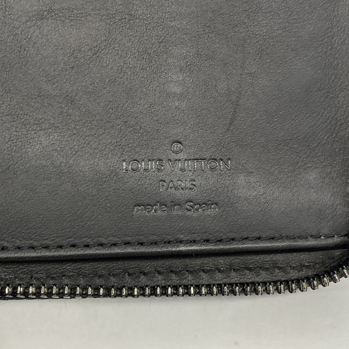 【6gd4468-k】ルイヴィトン 長財布 モノグラム・シャドウ ジッピーウォレットヴェルティカル M62902 ノワール【中古】メンズ