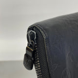 【6gd4468-k】ルイヴィトン 長財布 モノグラム・シャドウ ジッピーウォレットヴェルティカル M62902 ノワール【中古】メンズ