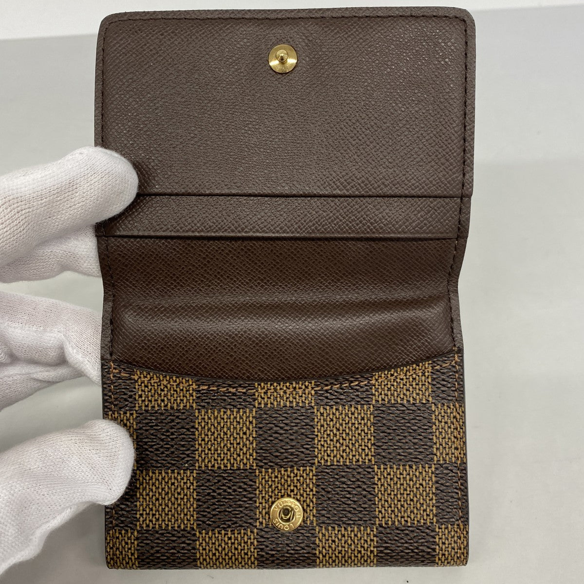 【6gd4470-k】ルイヴィトン コインケース ダミエ ラドロー N62925 エベヌ【中古】メンズ レディース ユニセックス