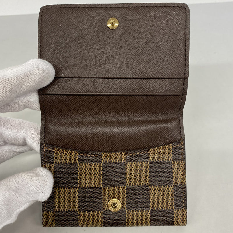【6gd4470-k】ルイヴィトン コインケース ダミエ ラドロー N62925 エベヌ【中古】メンズ レディース ユニセックス