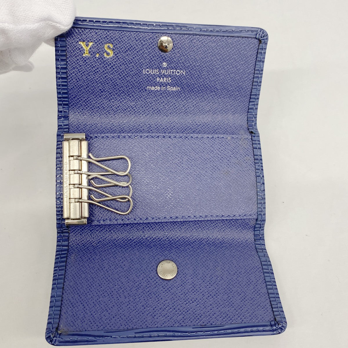 【6gd4472-k】ルイヴィトン キーケース エピ ミュルティクレ4 M6382G ミルティーユ【中古】メンズ レディース ユニセックス