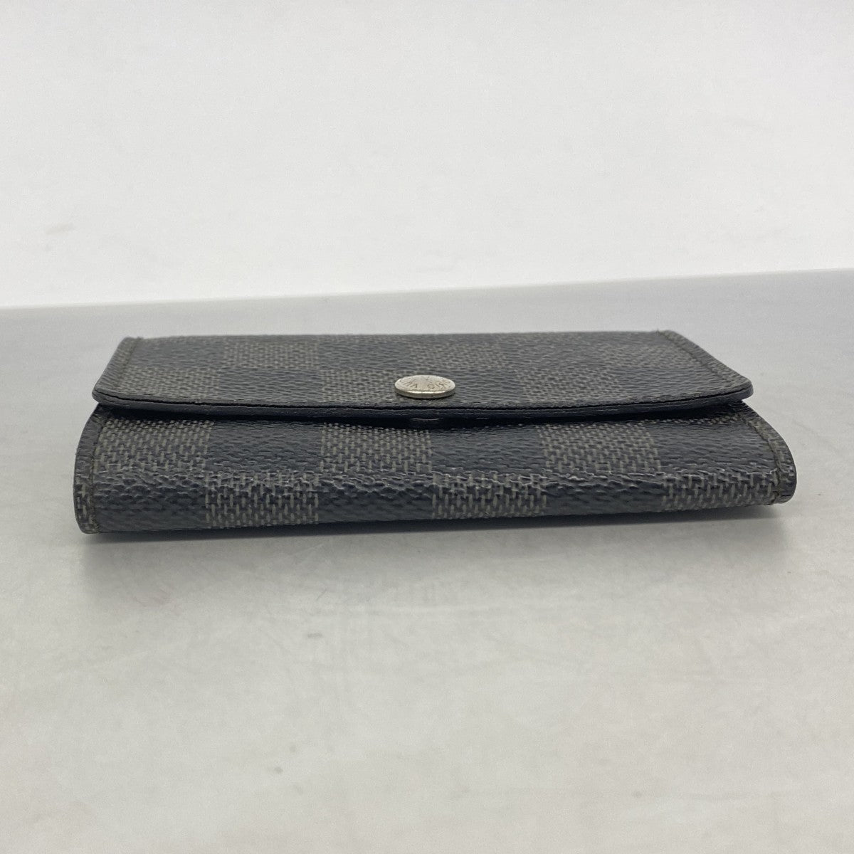 【6gd4473-k】ルイヴィトン キーケース ダミエ・グラフィット ミュルティクレ6 N62662 ブラック【中古】メンズ