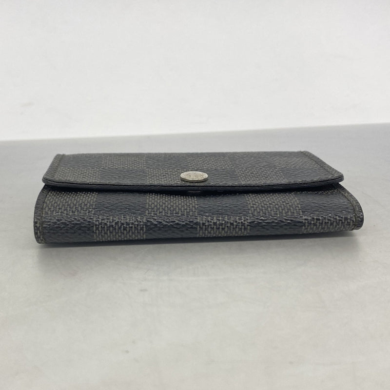 【6gd4473-k】ルイヴィトン キーケース ダミエ・グラフィット ミュルティクレ6 N62662 ブラック【中古】メンズ