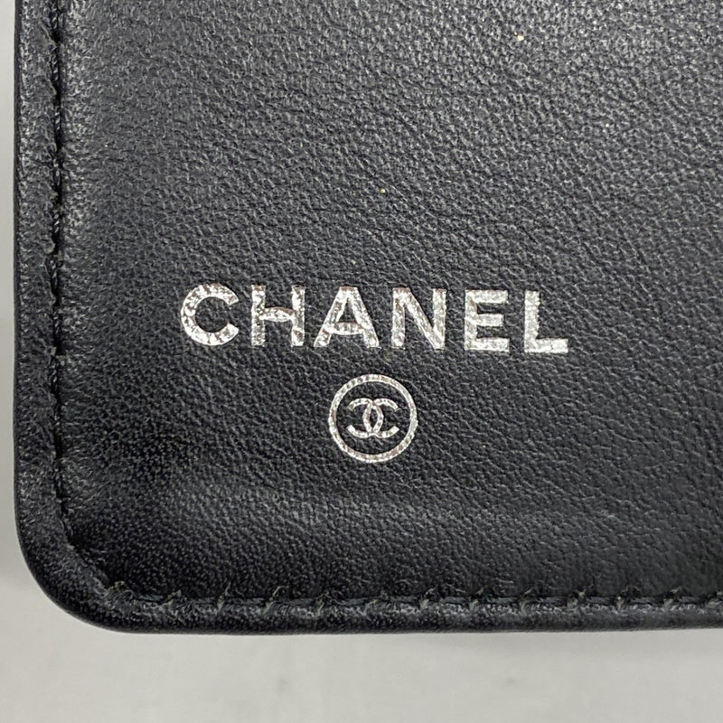 【6gd4474-k】シャネル キーケース ブリリアント パテントレザー ブラック シルバー金具【中古】レディース