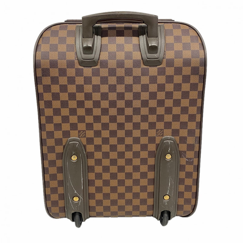 【6gd4477-k】ルイヴィトン キャリーバッグ ダミエ ぺガス45/旧型 N23293 エベヌ【中古】メンズ レディース ユニセックス
