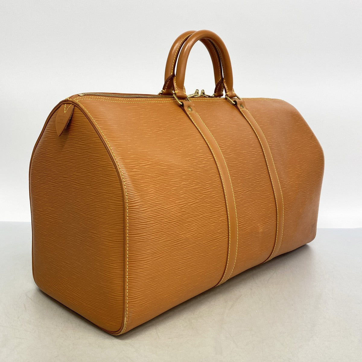 【6gd4478】ルイヴィトン ボストンバッグ エピ キーポル50 M42968 ジパングゴールド【中古】メンズ レディース ユニセックス