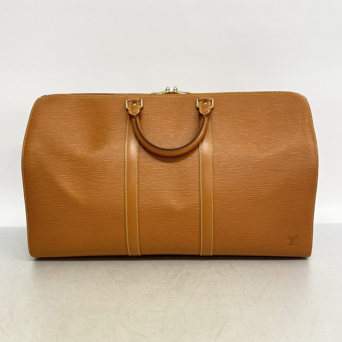 【6gd4478】ルイヴィトン ボストンバッグ エピ キーポル50 M42968 ジパングゴールド【中古】メンズ レディース ユニセックス