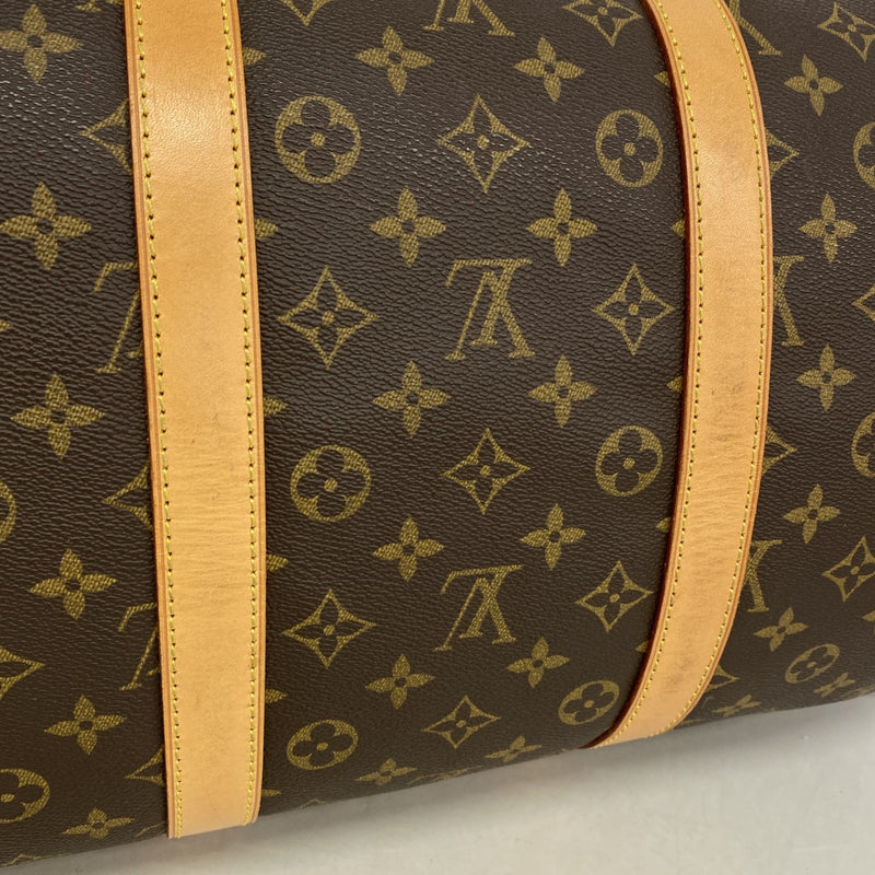 【6gd4479】ルイヴィトン ボストンバッグ モノグラム キーポル55 M41414 ブラウン【中古】メンズ レディース ユニセックス