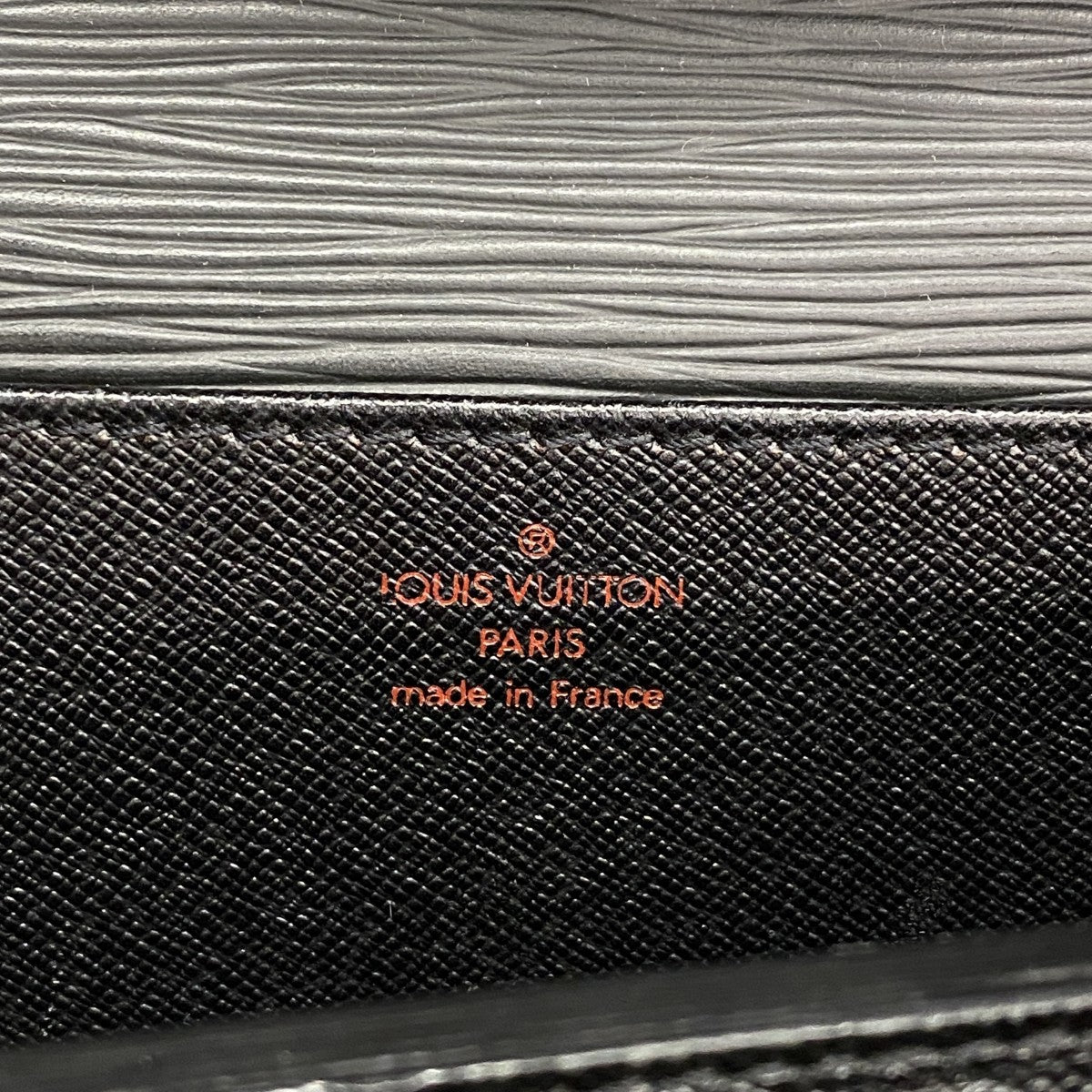 【6gd4483】ルイヴィトン ブリーフケース エピ セルヴィエットコンセイエ M54422 ノワール【中古】メンズ