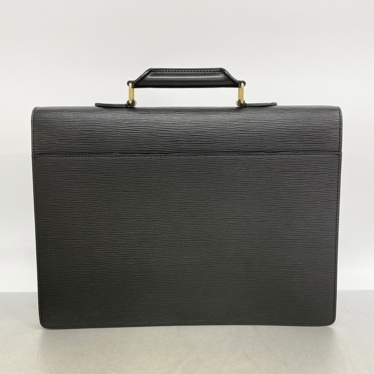 【6gd4489-k】ルイヴィトン ビジネスバッグ エピ セルヴィエットアンバサダー M54412 ノワール【中古】メンズ