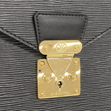 【6gd4489-k】ルイヴィトン ビジネスバッグ エピ セルヴィエットアンバサダー M54412 ノワール【中古】メンズ