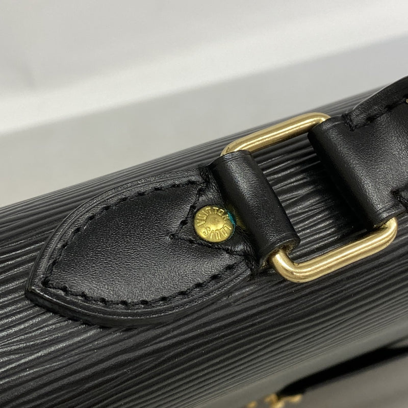 【6gd4489-k】ルイヴィトン ビジネスバッグ エピ セルヴィエットアンバサダー M54412 ノワール【中古】メンズ
