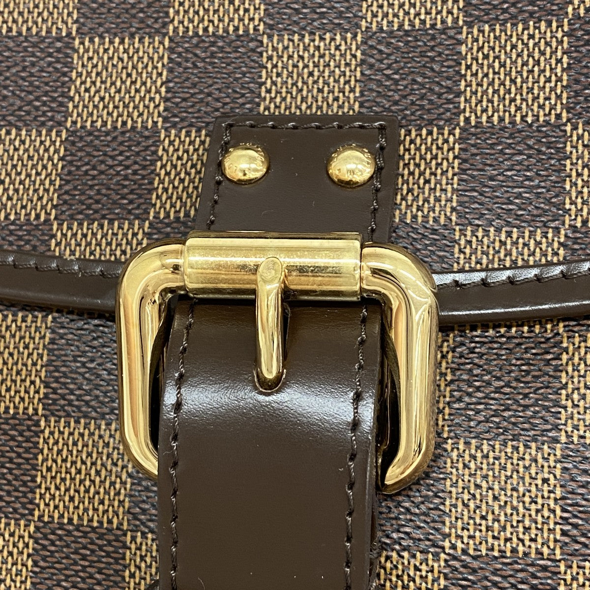 【6gd4490-k】ルイヴィトン ショルダーバッグ ダミエ ハイバリー N51200 エベヌ【中古】レディース