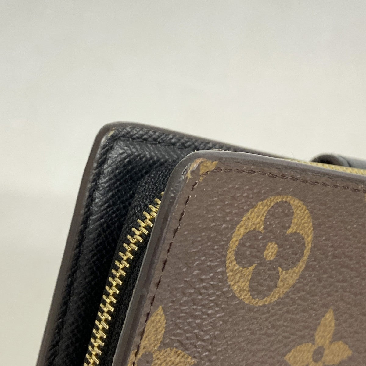【6gd4494-k】ルイヴィトン 財布 モノグラム・ジャイアント リバース ポルトフォイユジュリエット M69432 ブラウン【中古】レディース
