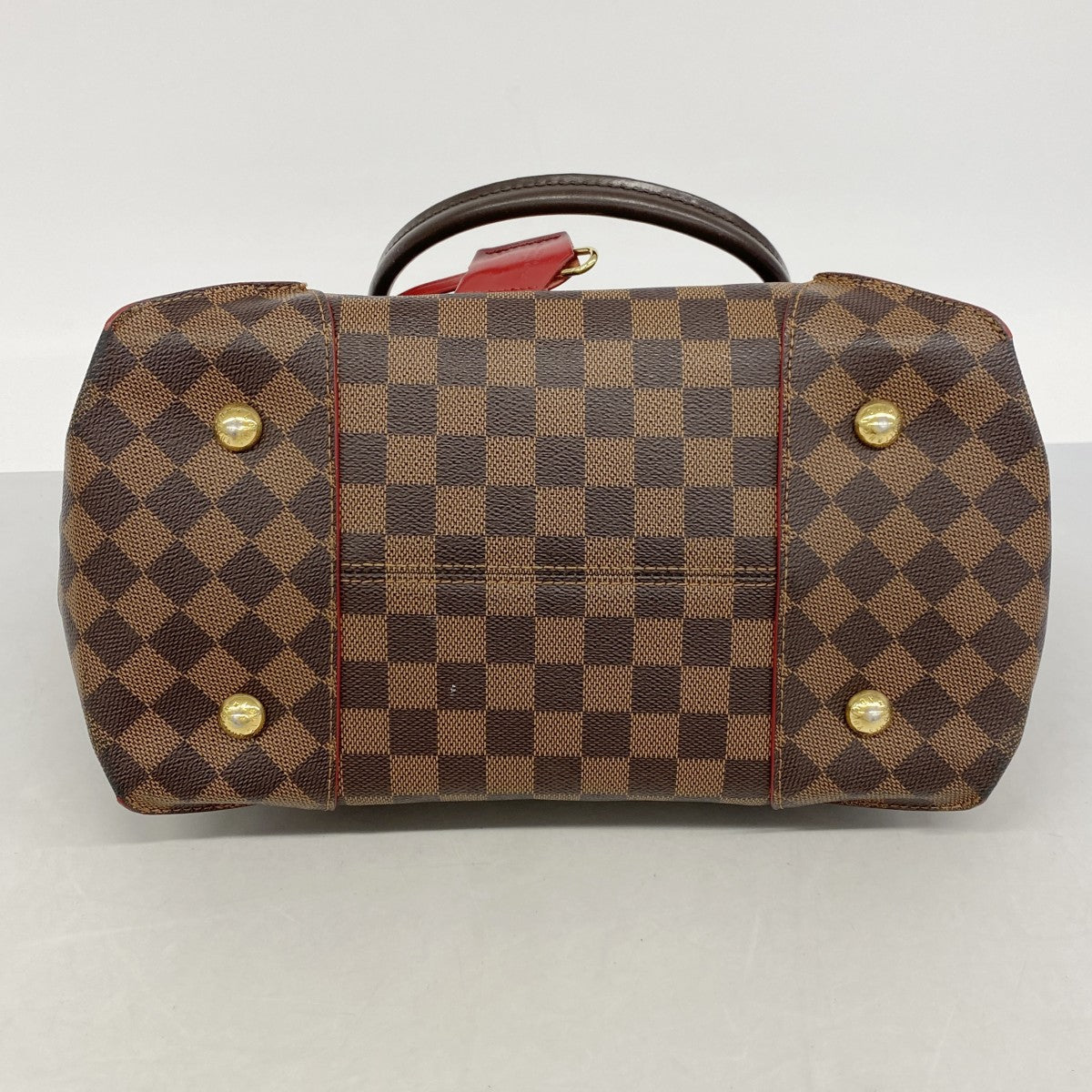 【6gd4497-k】ルイヴィトン トートバッグ ダミエ カイサトートMM N41548 エベヌ【中古】レディース