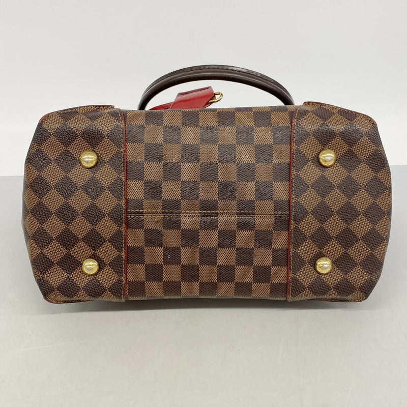 【6gd4497-k】ルイヴィトン トートバッグ ダミエ カイサトートMM N41548 エベヌ【中古】レディース