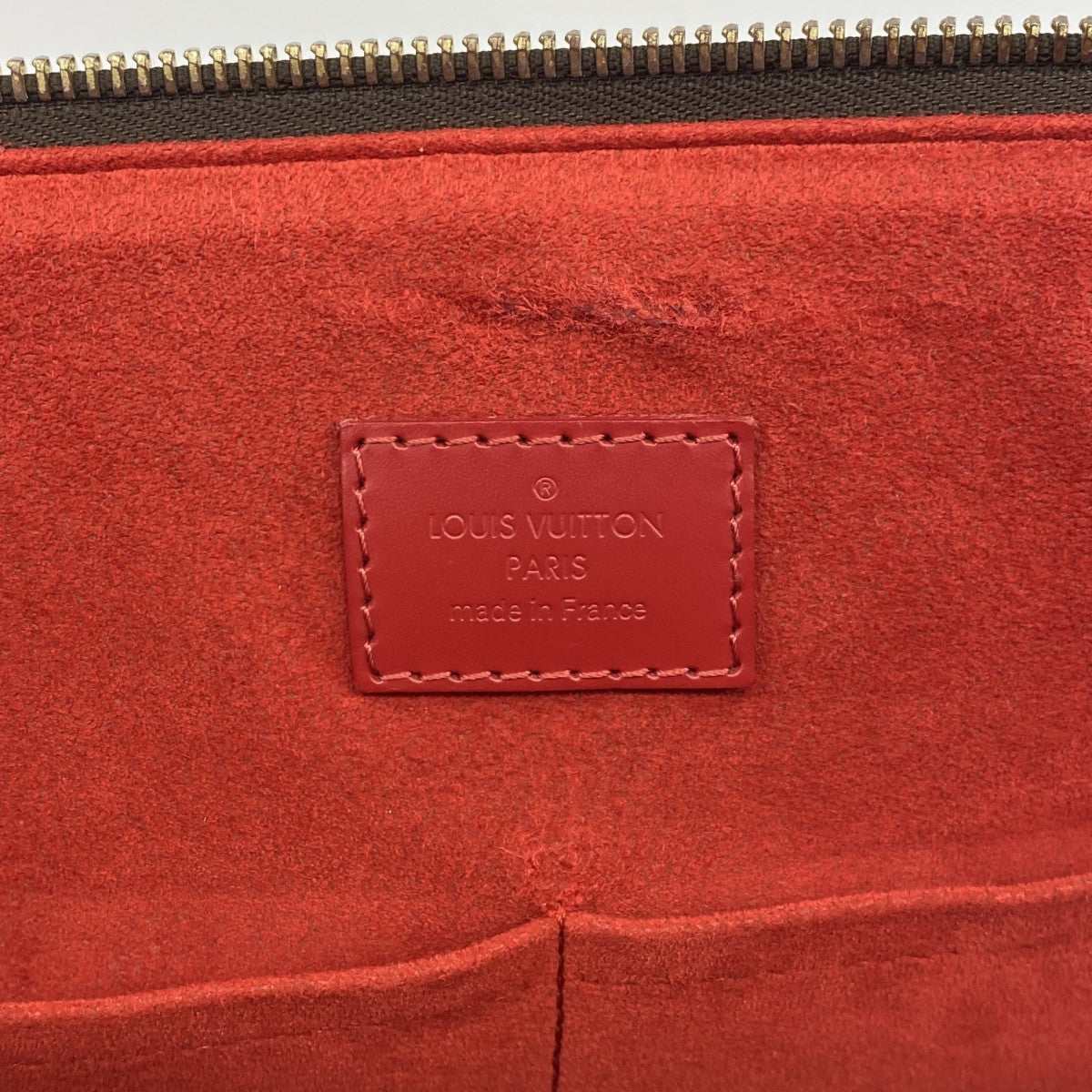 【6gd4497-k】ルイヴィトン トートバッグ ダミエ カイサトートMM N41548 エベヌ【中古】レディース