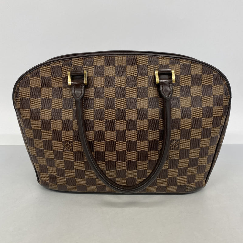 【6gd4499-k】ルイヴィトン ハンドバッグ ダミエ サリアオリゾンタル N51282 エベヌ【中古】レディース