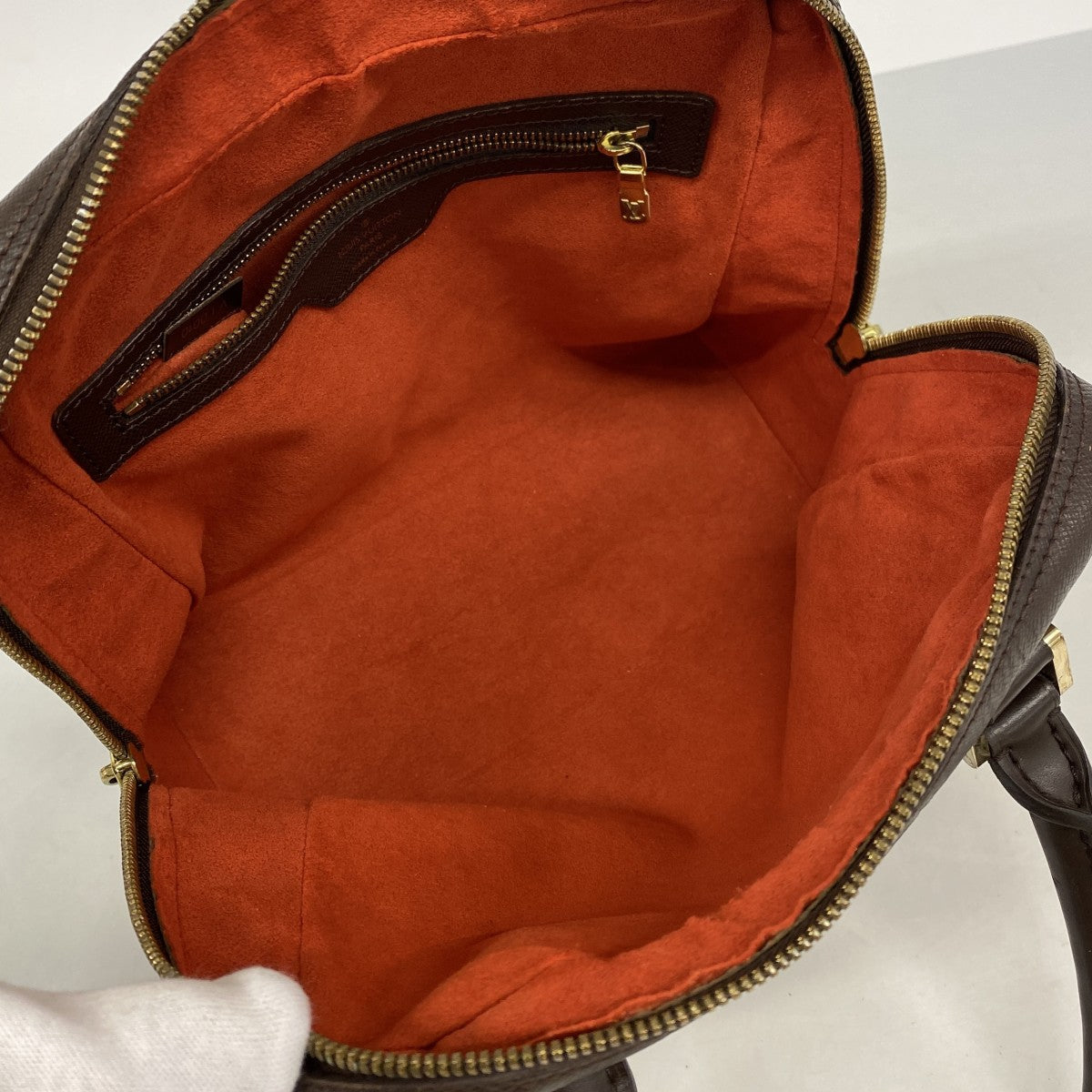 【6gd4500-k】ルイヴィトン ハンドバッグ ダミエ ブレラ N51150 エベヌ【中古】レディース